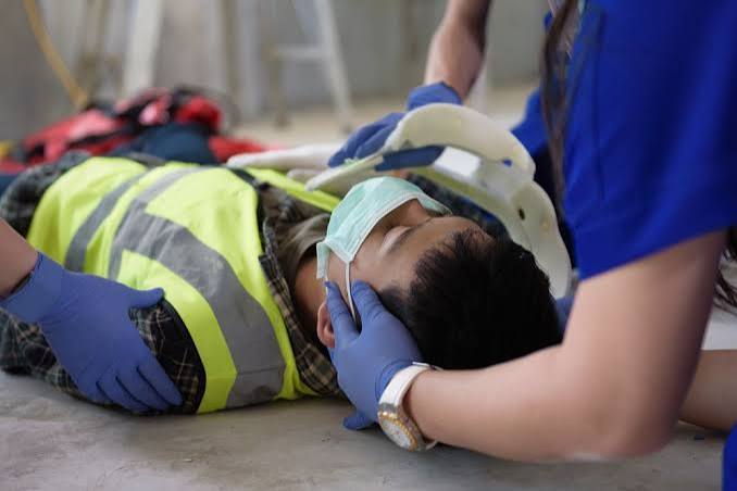 First aid training